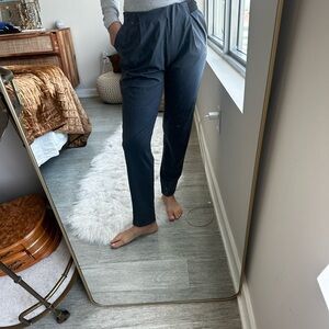 Grey Aday lounge pants perfect for travel